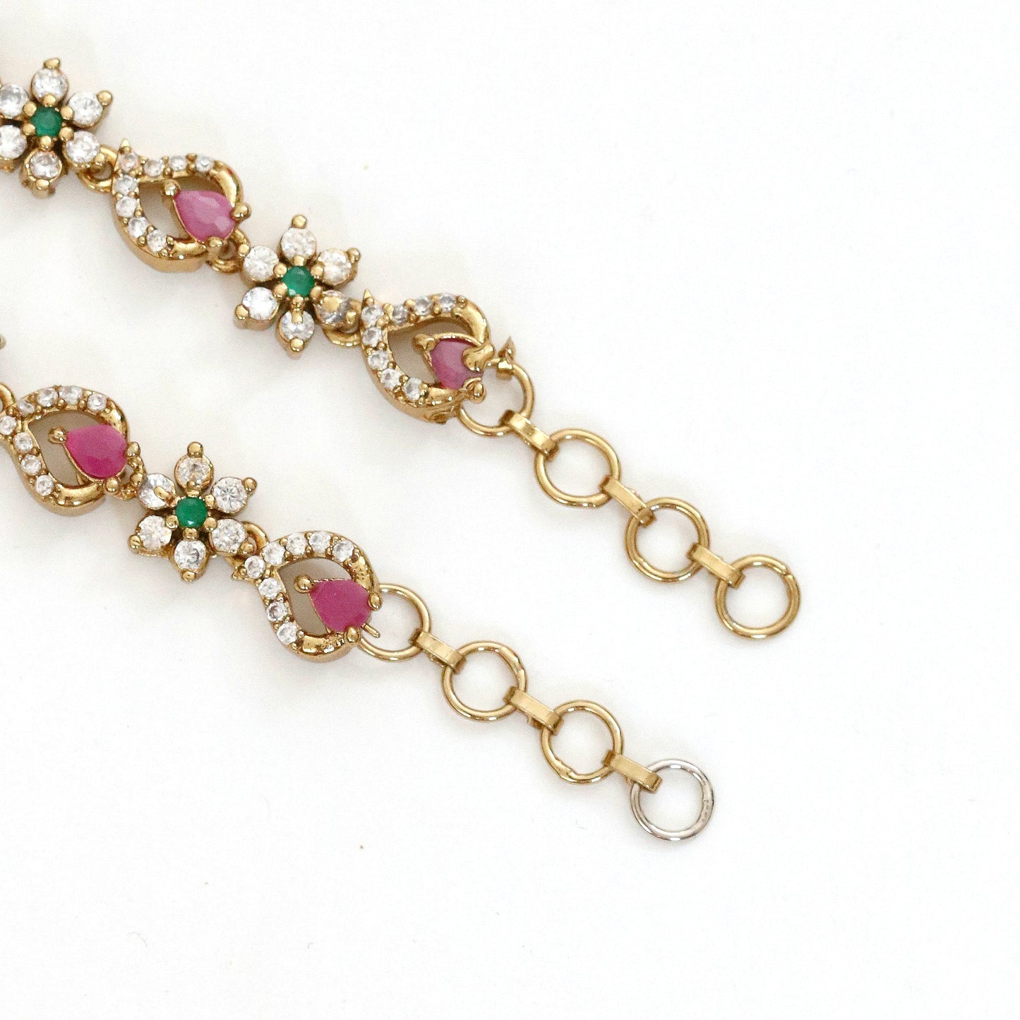 Floral Enchannted Mehendi Plated Matil