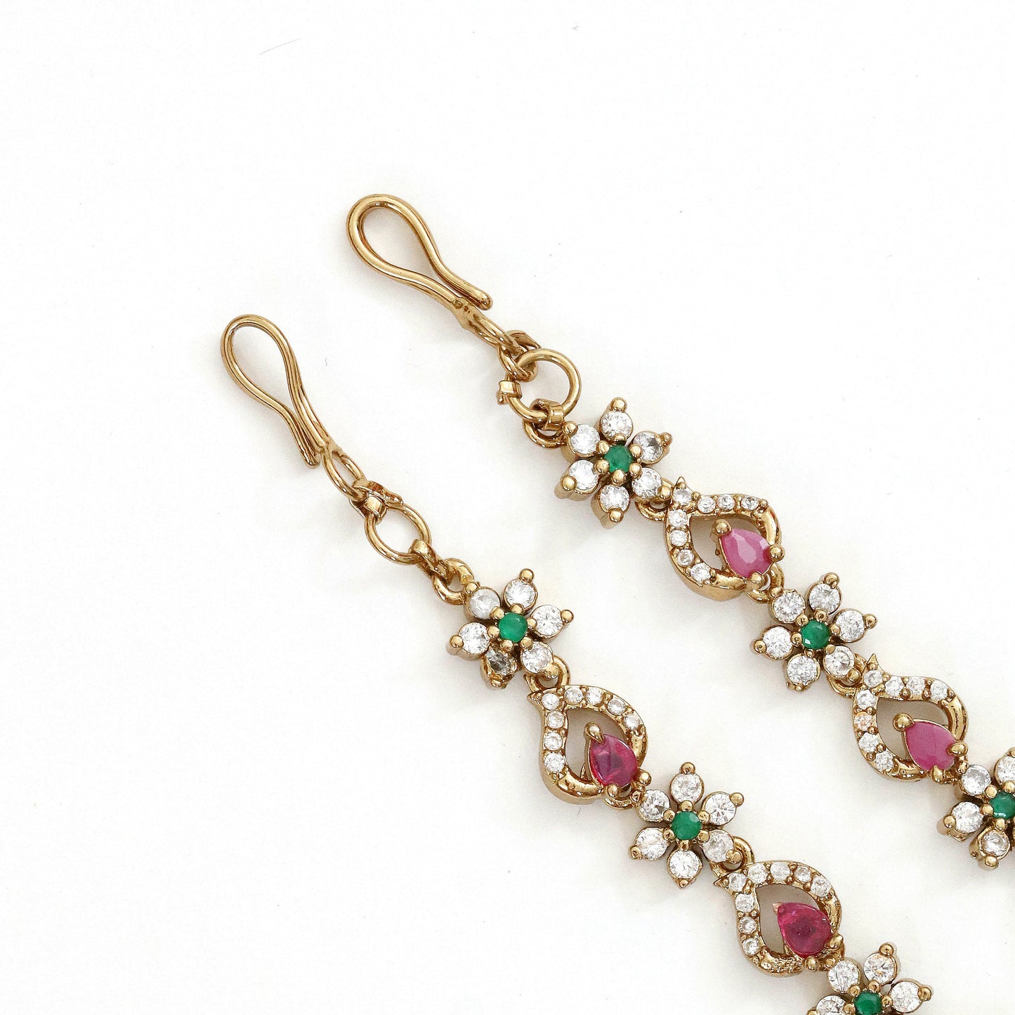 Floral Enchannted Mehendi Plated Matil