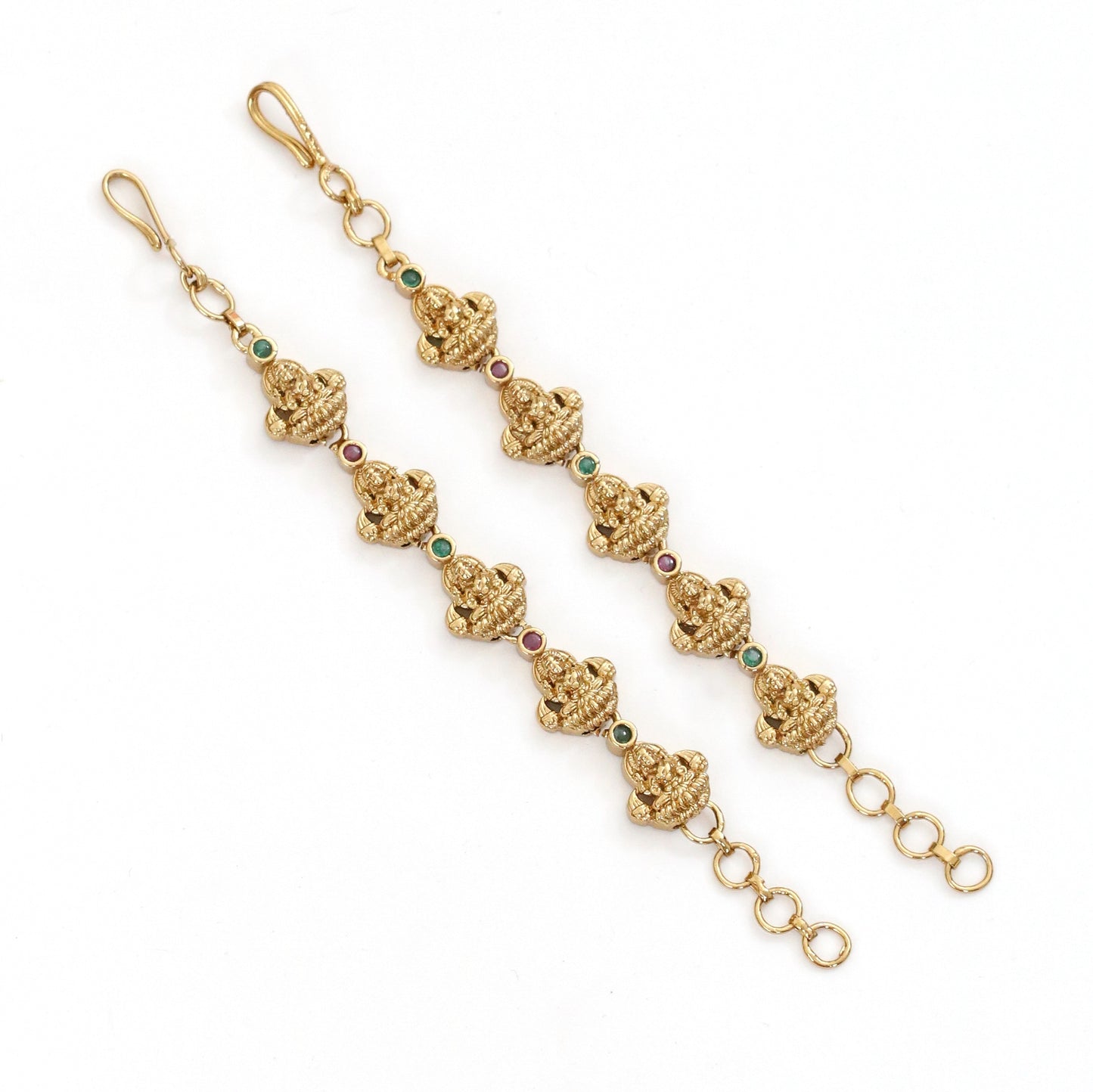Divined Laxmi Mehendi Plated Matil