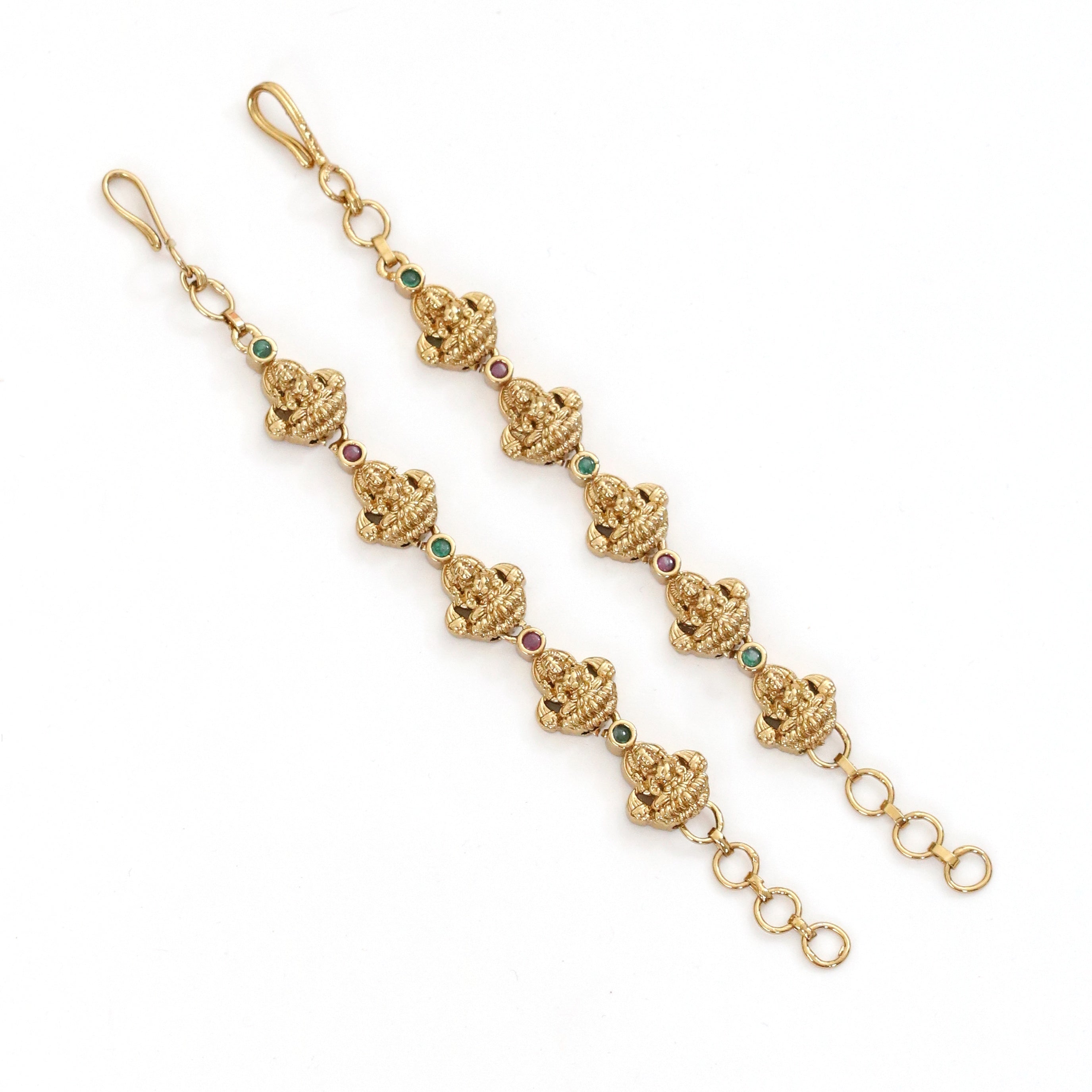 Divined Laxmi Mehendi Plated Matil