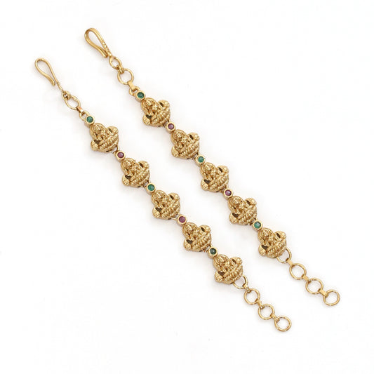 Divined Laxmi Mehendi Plated Matil
