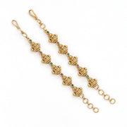Divined Laxmi Mehendi Plated Matil
