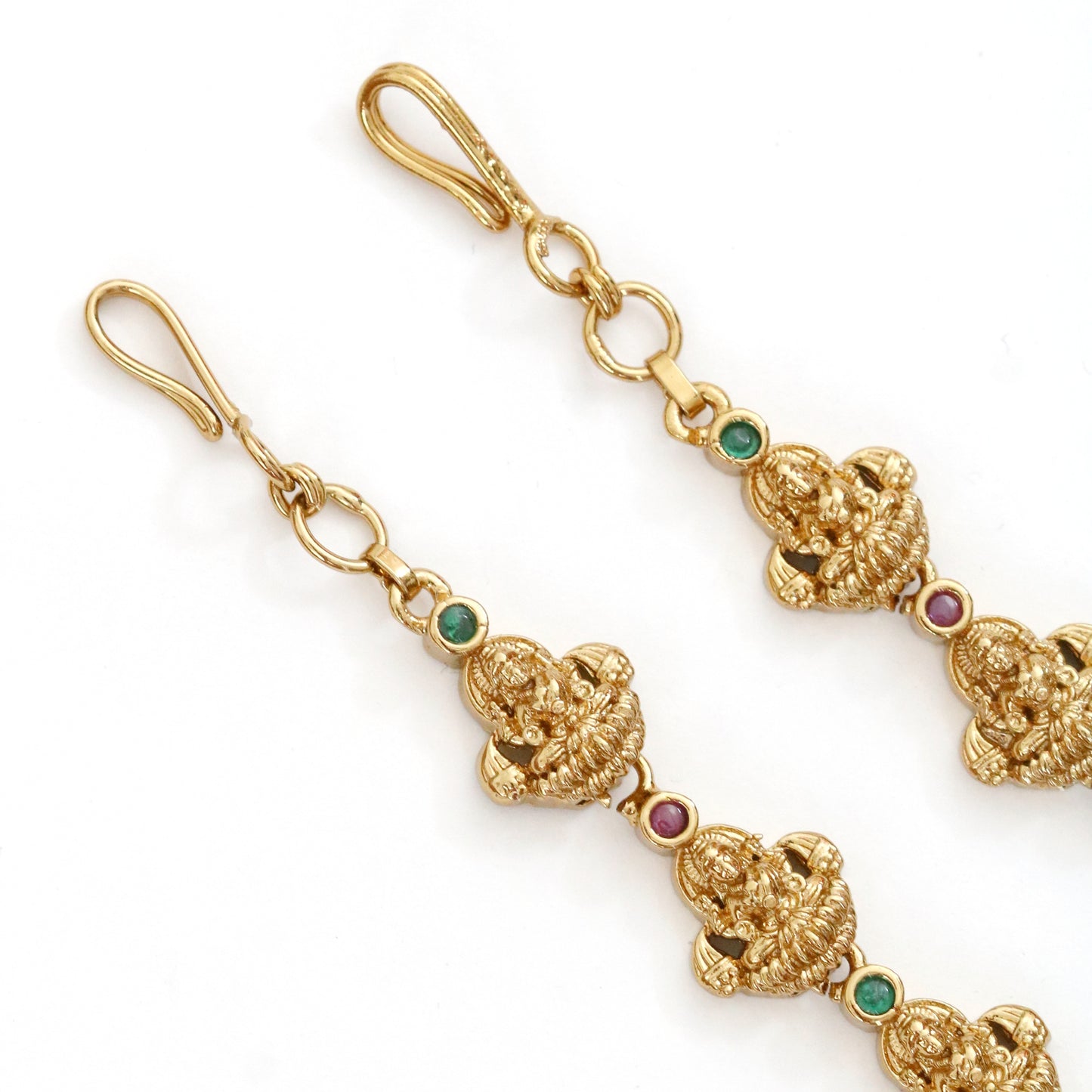 Divined Laxmi Mehendi Plated Matil