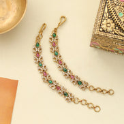 Traditional Designed Mehendi Plated Matil