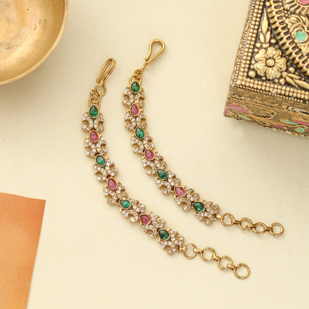 Traditional Designed Mehendi Plated Matil