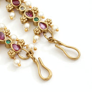 Pearl Intricated Mehendi Plated Matil