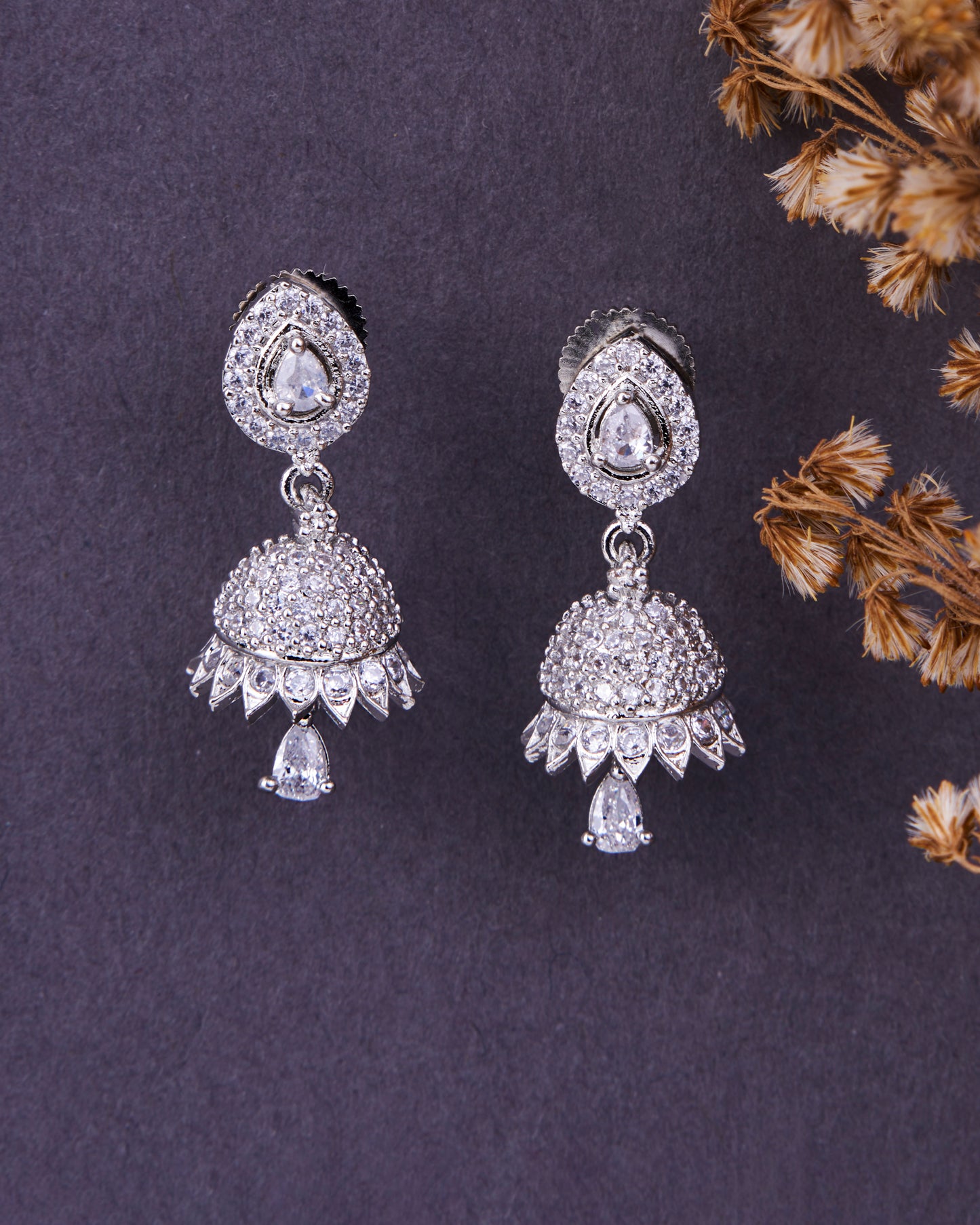 Opal Touch - Pearl Radiance Jhumka - Jhumka
