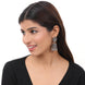 Oxidized Trishul Jhumkas