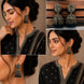 Oxidized Plated Traditional Jhumka Pattern Earrings