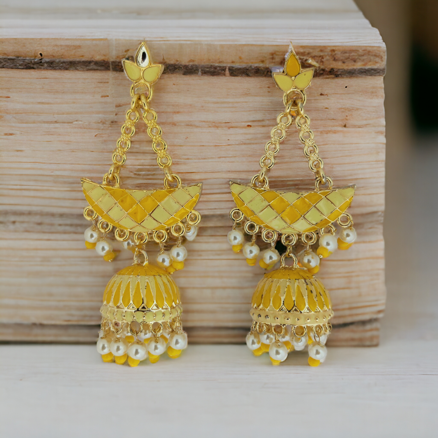 Radiant Rainbow Bliss Jhumkas