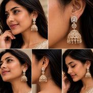 Pearl Glow Jhumka