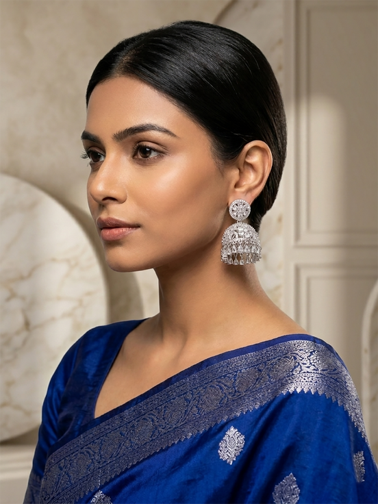 Pearl Whisper Jhumka