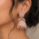 Rose Flower Jhumka