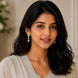 Silver Gleam Layered Jhumkas