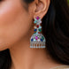 Celestial Rhodium Jhumka
