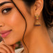 Lakshami Style Matte Plated Jhumka