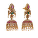 Sitara Matte Black Plated Jhumka