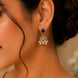 Square Loop Mehendi Plated Jhumka