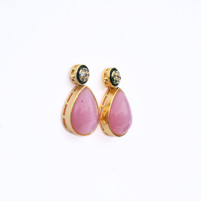 Crimson Empress Gold Plated Locket Set