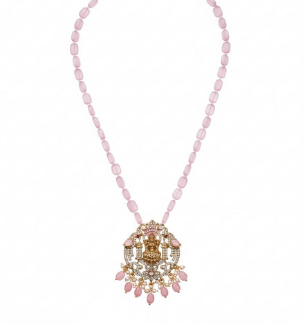 Lakshmi Divined Mehendi Plated Locket Set