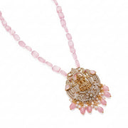 Lakshmi Divined Mehendi Plated Locket Set