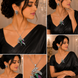 Emerald Ruby Parrot Rhodium Plated Locket Set