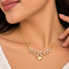 Sparkling Stone Studded Heart Charm Pendant Jewellery