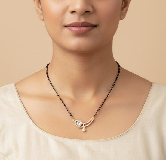 Glimmering Rays Mangalsutra