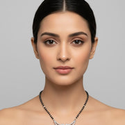 Rhodium Whisper Mangalsutra
