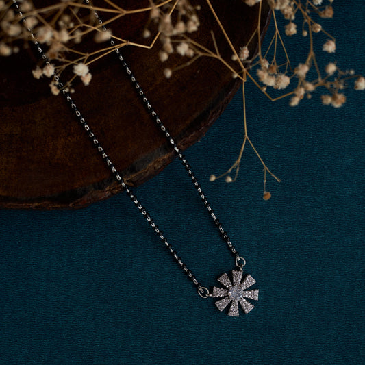 Lunar Glow Mangalsutra - Opal Touch