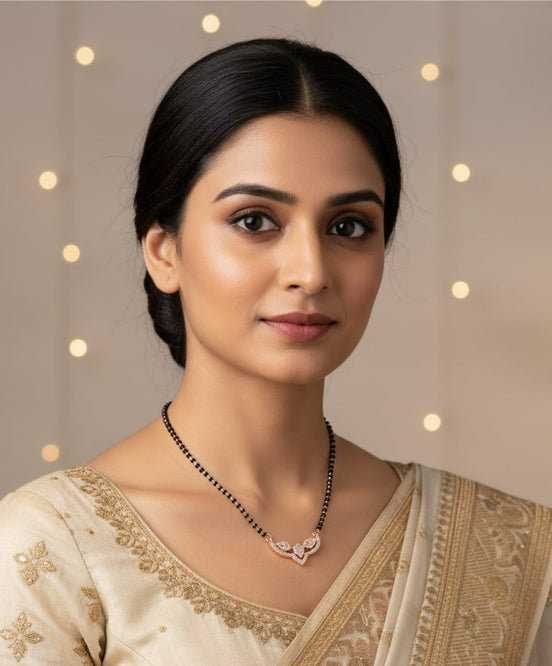 Aurora's Blush Mangalsutra