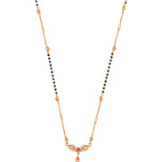Leaf Motif Gold Plated Mangalsutra
