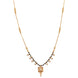 Traditional Square Beaded Gold Plated Mangalsutra