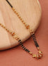 Heart Double Pendant Gold Plated Mangalsutra