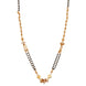 Heart Double Pendant Gold Plated Mangalsutra