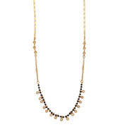 Cultured Gold Plated Mangalsutra
