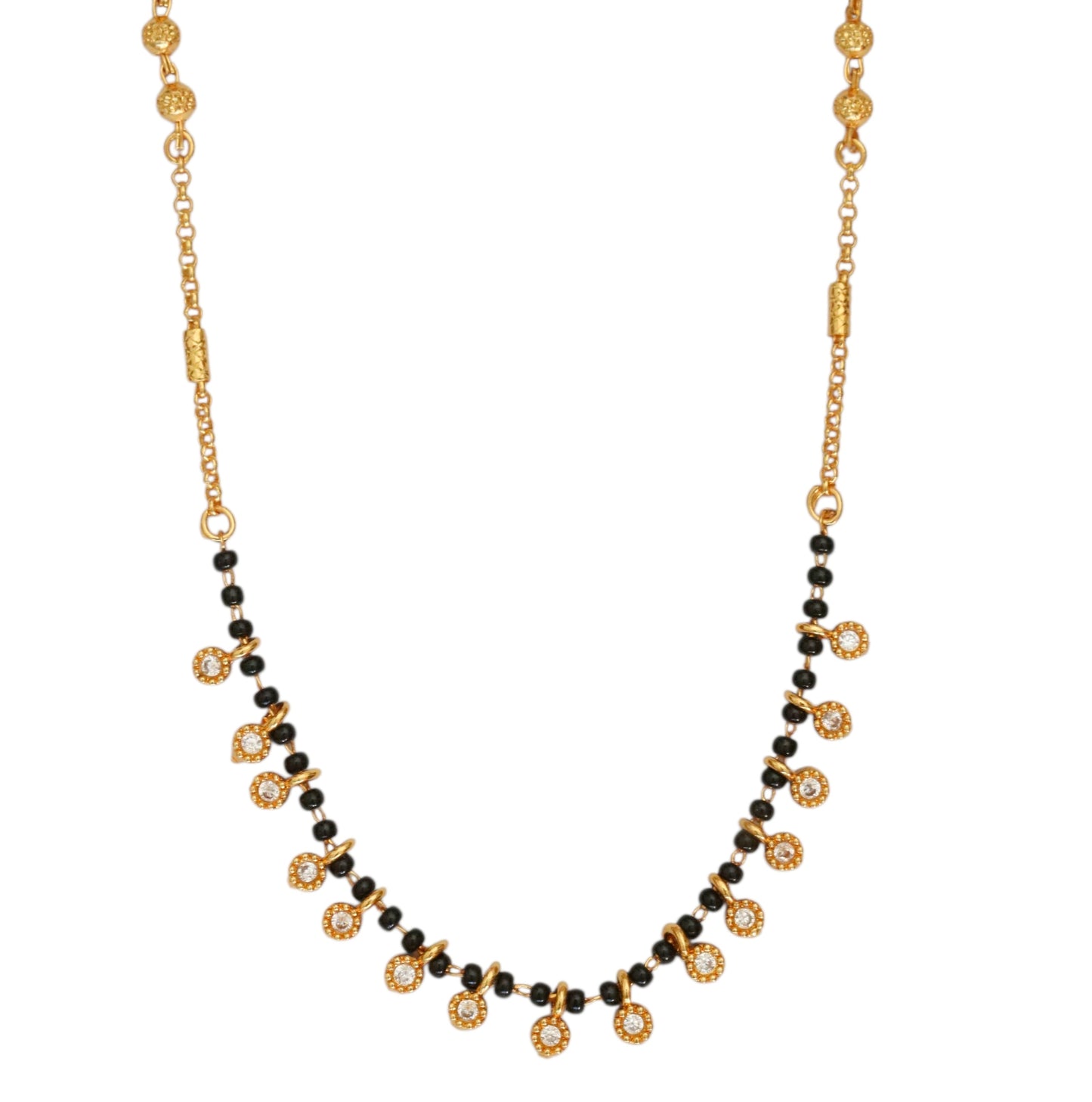 Cultured Gold Plated Mangalsutra