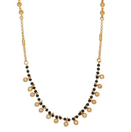 Cultured Gold Plated Mangalsutra