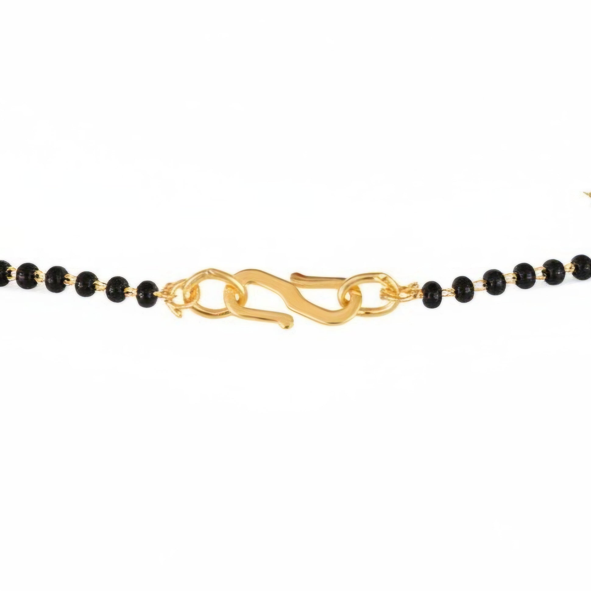 Graceful Crescent Traditional Gold  Plated Mangalsutra
