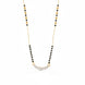 Graceful Crescent Traditional Gold  Plated Mangalsutra