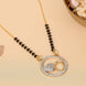 Heart & Ring Combo Pendant Gold Plated Traditional Mangalsutra