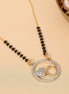 Heart & Ring Combo Pendant Gold Plated Traditional Mangalsutra