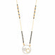 Heart & Ring Combo Pendant Gold Plated Traditional Mangalsutra
