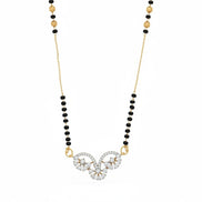 Spiral Floret Enchanted Gold Plated Mangalsutra