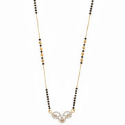 Spiral Floret Enchanted Gold Plated Mangalsutra