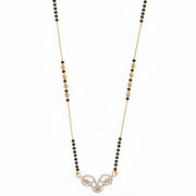 Spiral Floret Enchanted Gold Plated Mangalsutra