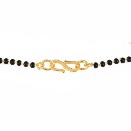 Spiral Floret Enchanted Gold Plated Mangalsutra