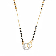 Twin Loop Gold Plated Mangalsutra