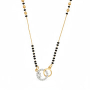 Twin Loop Gold Plated Mangalsutra