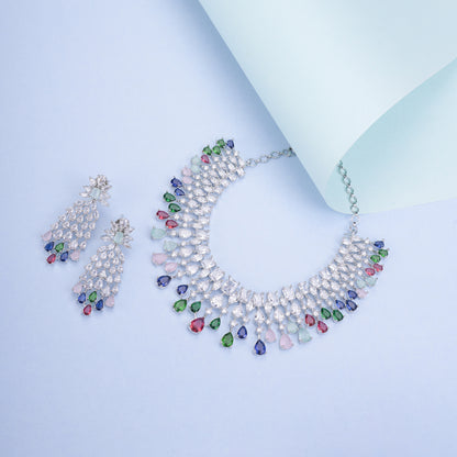 Opal Touch - Sparkling Brilliance Necklace - Necklace